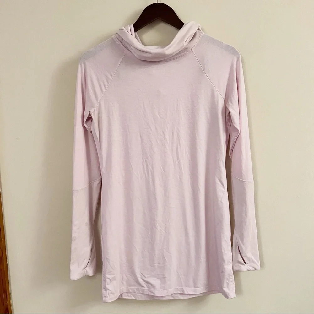 Athleta Essence Hooded Tunic Simply Lilac Size Small 405077-00